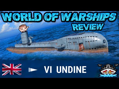 Undine UK/T6/U-Boot ist zu STARK für T6?! "Review"⚓️ in World of Warships 🚢 Uboot Submarine