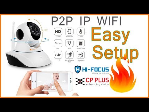 Hi Focus P2P IP Wifi Dome Camera