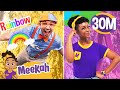 Blippi Meekah S Earth Colors Challenge Educational Videos For Kids