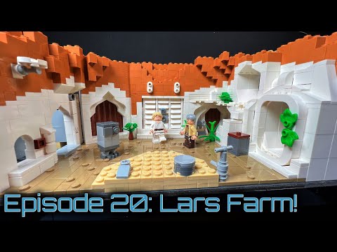 Luke Skywalkers Zuhause: die Lars Farm! | Bau eines LEGO Star Wars Raums #20
