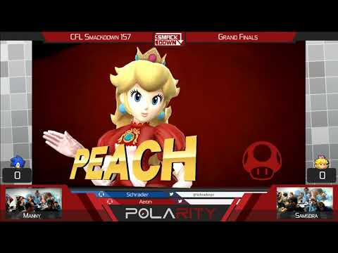 CFL Smackdown 157 WiiU - Manny (Sonic) vs Samsora (Peach) - Grand Finals
