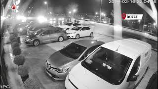 Düzce'deki Kaza Kamerada