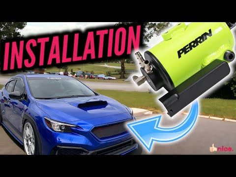 INSTALLATION | PERRIN | AIR OIL SEPARATOR SUBARU WRX 2022 | 2023 | 2024