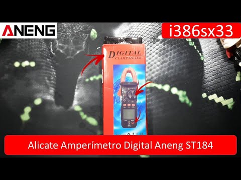 Alicate Amperímetro Digital Aneng ST184