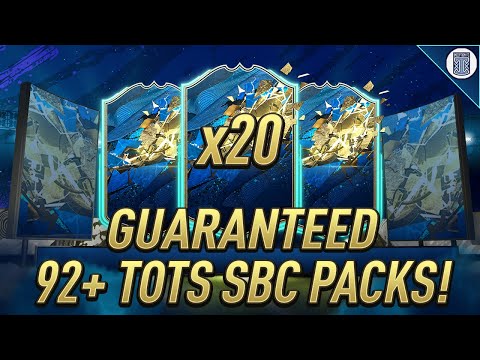 X20 GUARANTEED 92+ UPGRADE PACK SBC! - FIFA 20 ULTIMATE TEAM