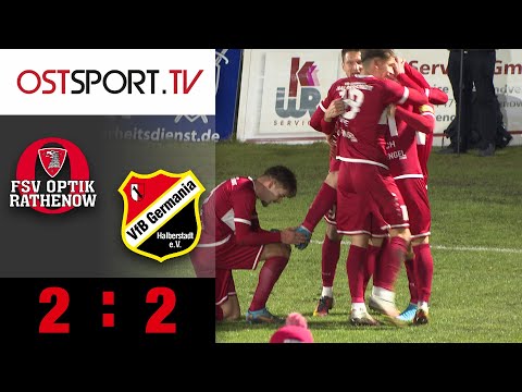 2-FACH-COMEBACK im Abstiegskrimi! Optik Rathenow - Germania Halberstadt 2:2 | Regionalliga Nordost