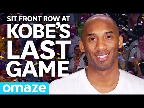 コービー・ブライアント、これまでの最後の試合に招待する (Kobe Bryant Invites You to His Last Game Ever)