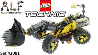 LEGO Technic VOLVO колёсный погрузчик ZEUX (42081) - відео 3
