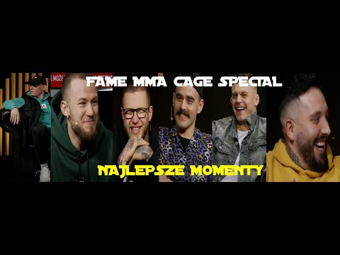 NAJLEPSZE MOMENTY - FAME CAGE SPECIAL: Bandura, Braveheart, Dzinold, Crusher, Polak, Boxdel, Turski