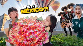 Mostré LO ROMANTICO DE MEXICO a los COREANOS, ASÍ REACCIONARON!! l Chingu Amiga