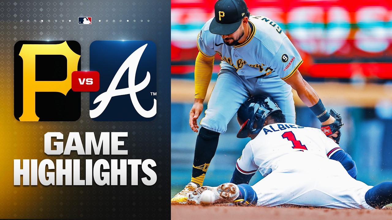 6월08일 피츠버그 파이러츠 대 애틀랜타 브레이브스 MLB 하이라이트