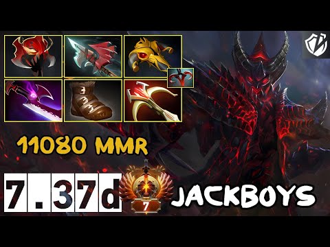 JACKBOYS - Shadow Fiend [Lasting Presence] Carry - 11080 MMR - 7.37d - Immortal Dota