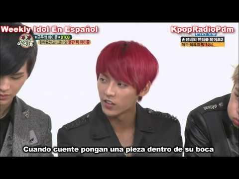 130918 Weekly Idol BtoB  Sub Español parte 2/2