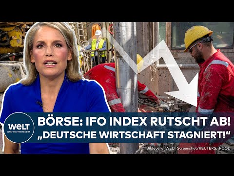 BÖRSE AM MITTAG: Ifo-Index rutscht ab! "Deutschlands Wirtschaft stagniert" sagt Clemens Fuest