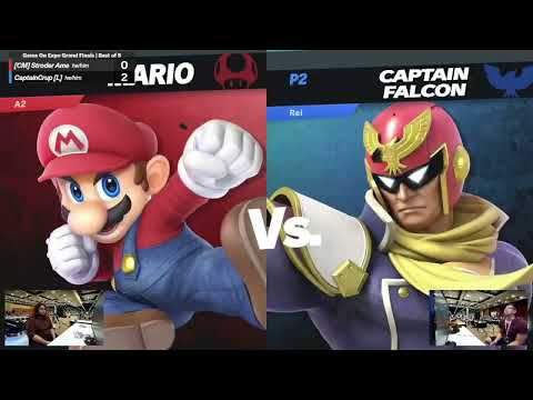 Game On Expo Grand Finals - CM|Stroder Ame (Roy) vs. CaptainCrup (Captain Falcon)