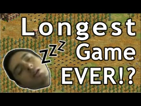 The Longest AoE2 Game Ever!