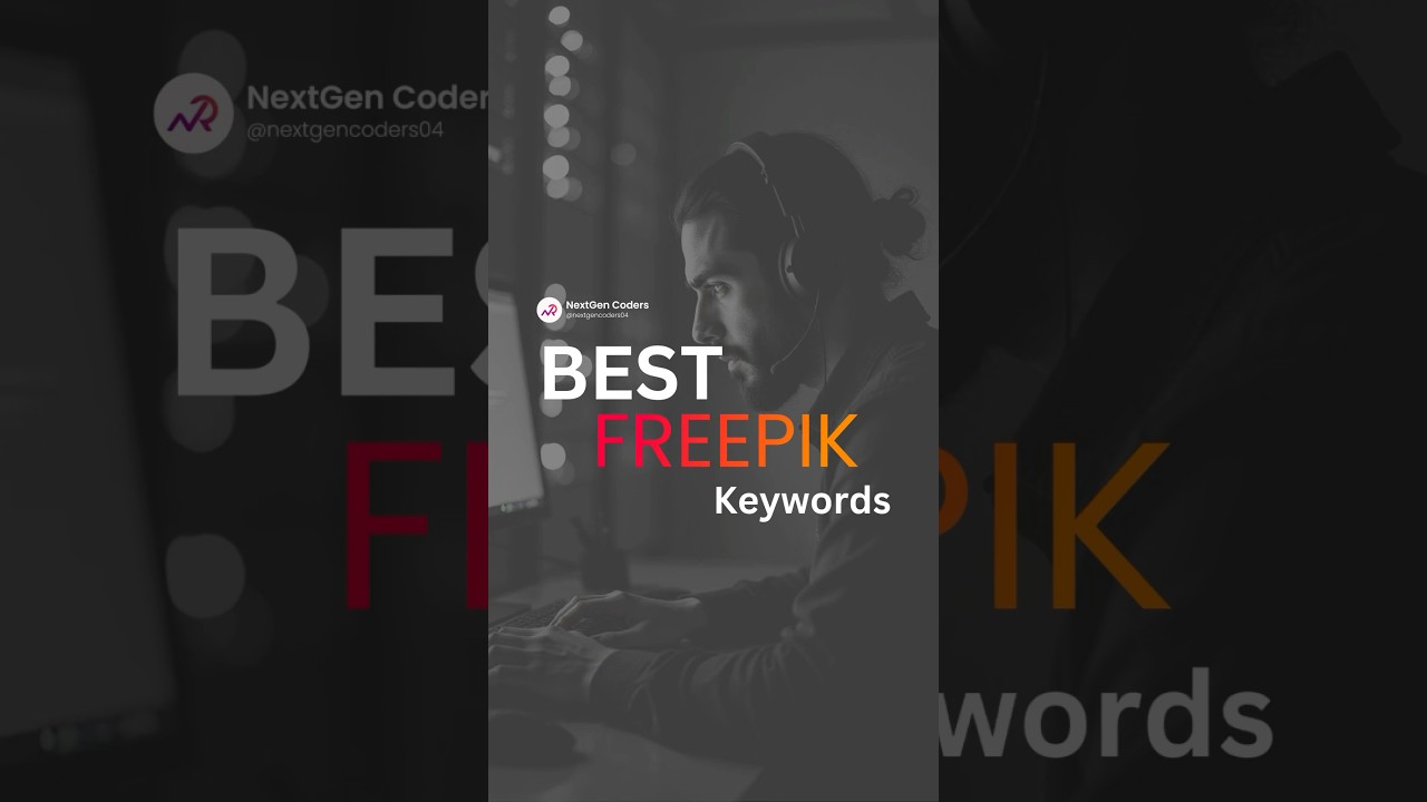 FREEPIK Keywords EXPOSED! #freepik #images #background