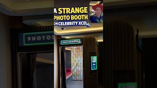 A Strange Photo Booth On Celebrity Xcel! #celebritycruises #iykyk