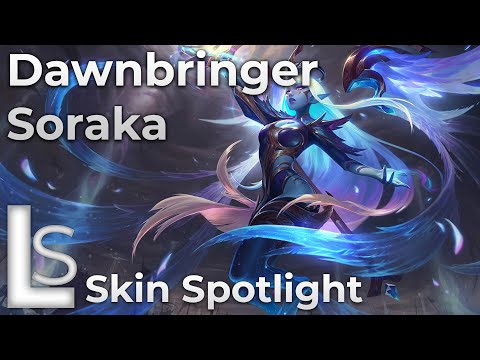 Dawnbringer Soraka - Skin Spotlight - Collection - League of Legends - Patch 10.24.1