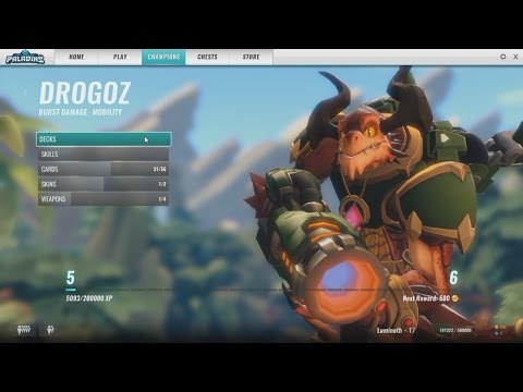 Paladins' Drogoz Guide for Beginners