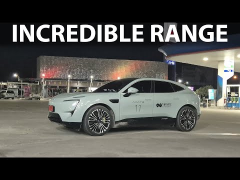 Avatr 11 Long Range RWD Range test