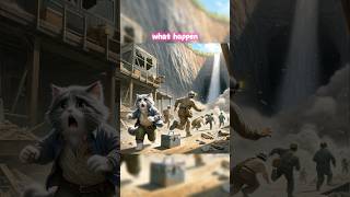 what happen with cute cat  #cat#funnycats#kitten#aiimages#AI#poorcat#kucing#shorts#respect#sad
