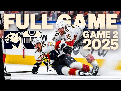 FULL GAME | Panthers at Oilers Stanley Cup Final Game 2 | 6.6.25