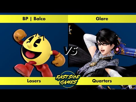 ESG Smash Ultimate Weekly #67 - BP | Balco (Pac-Man) vs Glare (Bayonetta) Losers Quarters