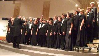 Mount Union Choir perform Eric Whitacre's  hope, faith, life, love - November 15, 2009