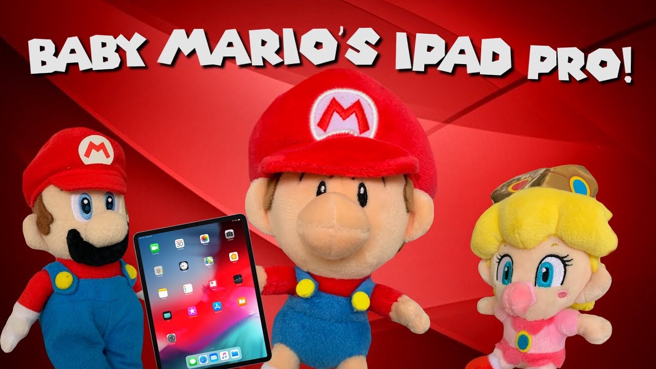 Baby Mario's iPad Pro! - Super Mario Richie