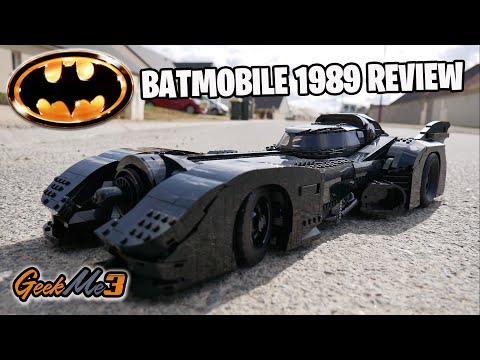 Vidéo LEGO DC Comics 76139 : La Batmobile de 1989