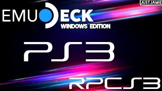 EmuDeck Windows ☆ PS3/RPCS3 Setup Guide #emudeck #ps3 #rpcs3