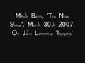 Mitch Benn's 'Imagine' 