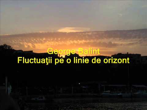 George Balint: Fluctuaţii pe o linie de orizont
