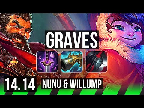 GRAVES vs NUNU & WILLUMP (JGL) | Rank 6 Graves, 12/3/10, Godlike, Rank 18 | VN Challenger | 14.14