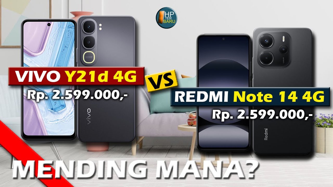 MENDING MANA? VIVO Y21d 4G VS XIAOMI REDMI NOTE 14 4G