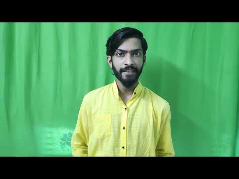 Vivek Mohan Mestri Self introduction acting video in English 