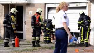 preview picture of video 'Wietplantage aangetroffen bij woningbrand in Oosterhout (2013-05-09)'