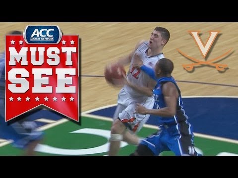Virginia's Joe Harris With the Tough Hoop & One vs Duke | ACC Must See Moment