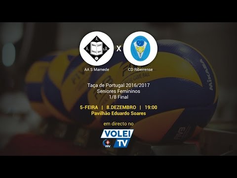 AA S Mamede vs CD Ribeirense - 1/8 Final da Taça de Portugal Seniores Femininos