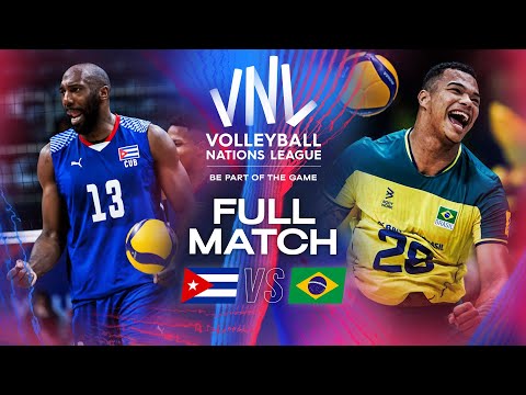 Cuba 🇨🇺 vs. Brazil 🇧🇷 - 2024 VNL | Full Match - Week 1