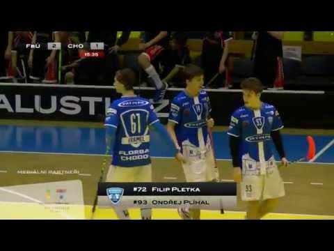 Junioři - sestřih Florbal Ústí - TJ JM Chodov 8:2