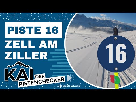 Skigebiet Zillertalarena Piste 16/17 | Pistencheck in 4K