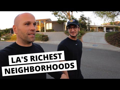 Exploring LA's RICHEST Neighborhoods ??