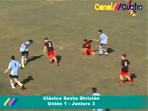 CLASICO REVANCHA SEXTA DIVISION  UNION 1 JUNIORS 3