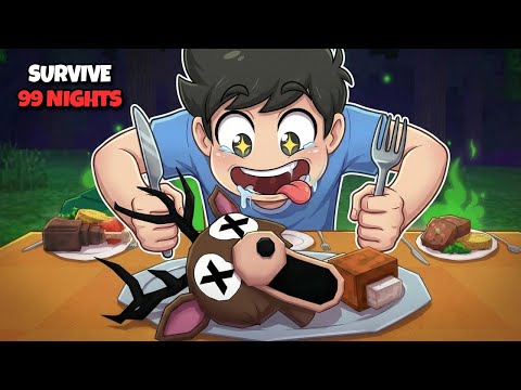 BINUSOG KO SILANG LAHAT | ROBLOX | Survive 99 Nights in the Forest