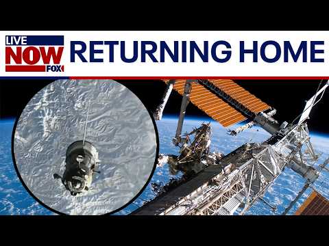 Video | Astronauts undock from International Space Station, begin return to Earth