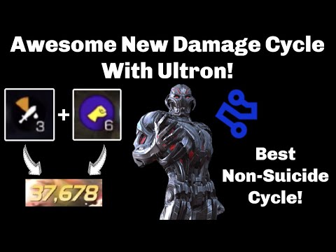 Amazing New Ultron Damage Cycle! - Marvel Contest of Champions