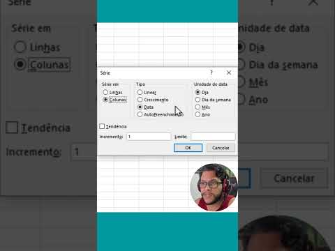 shorts de Excel usando a Análise Rápida