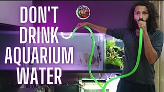 3 Ways To Siphon Water From An Aquarium